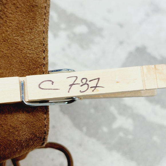 Munro Antonia Tan Suede Water Resistant Side Zip Lace Up Bootie C737 - Picture 11 of 11